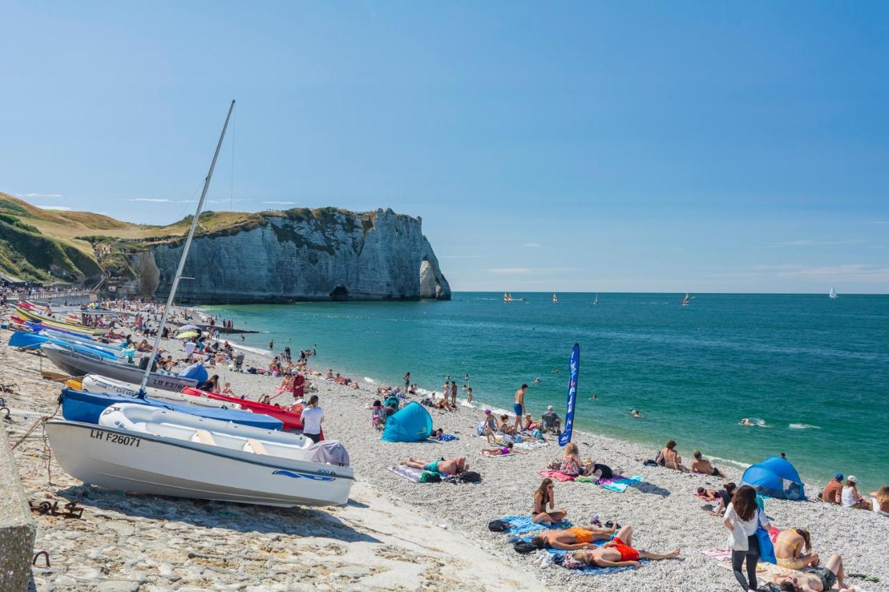 La Belle Vue Le Diamant Des Yeux Mer Et Golf Front Mer Étretat Kültér fotó