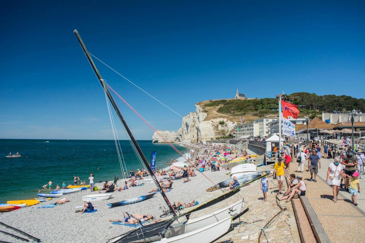 La Belle Vue Le Diamant Des Yeux Mer Et Golf Front Mer Étretat Kültér fotó