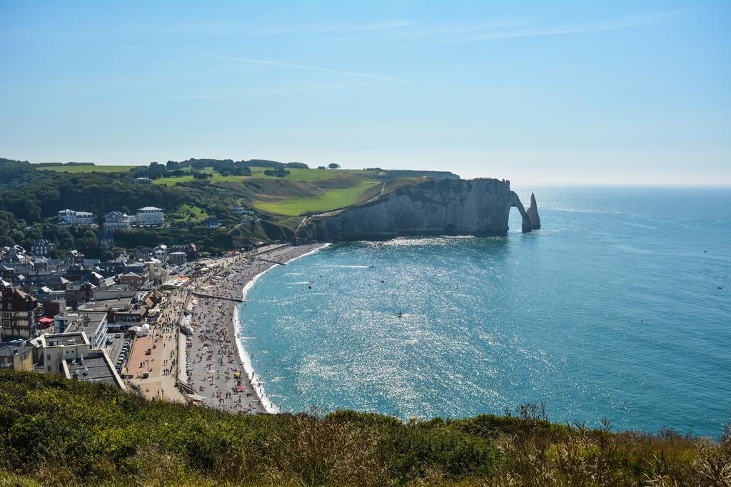 La Belle Vue Le Diamant Des Yeux Mer Et Golf Front Mer Étretat Kültér fotó
